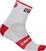 Чорапи за колоездене Castelli Rosso Corsa 9 чорапи White/Red S/M