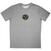 Camiseta de manga corta Kiss Mini Hailing From NYC Logo Grey XL Camiseta de manga corta
