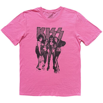 T-Shirt Kiss Dressed To Kill Pink L T-Shirt - 1