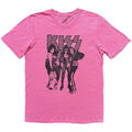 Kiss Dressed To Kill Pink L T-shirt
