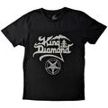 King Diamond Logo Black XL Tričko