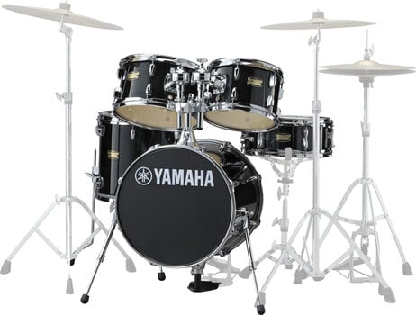 Drumkit Yamaha JK6F5 Manu Katché Junior Raven Black Drumkit - 1