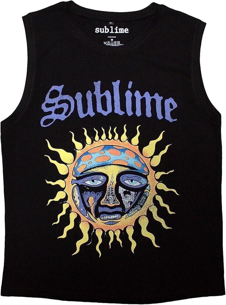 Camiseta de manga corta Sublime Sun Logo Black S Camiseta de manga corta