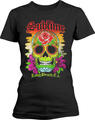 Sublime Colour Skull Black M Sieviešu T-krekls