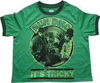 Run DMC It's Tricky Record Vintage Green S Ladies T-Shirt