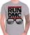 T-Shirt Run DMC Glasses NYC Grey L T-Shirt