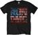Skjorte Run DMC Americana Logo Black XL Skjorte