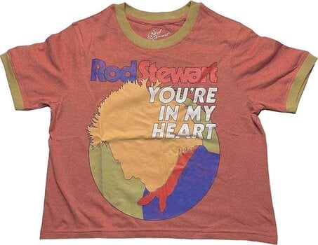 T-Shirt Rod Stewart In My Heart Orange & Yellow 2XL Ladies T-Shirt - 1
