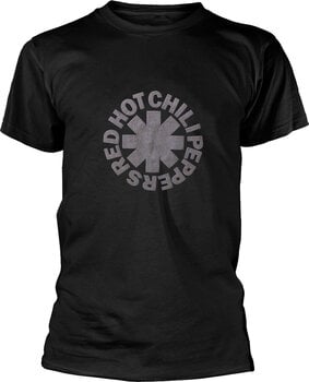 Camiseta de manga corta Red Hot Chili Peppers Classic Asterisk Logo (Hi-Build) Black S Camiseta de manga corta - 1