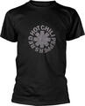 Red Hot Chili Peppers Classic Asterisk Logo (Hi-Build) Black L T-Shirt