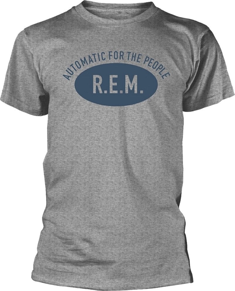 Tričko R.E.M. Automatic (Back Print) Grey L Tričko