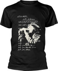 T-shirt The Doors LA Woman Lyrics Black L T-shirt