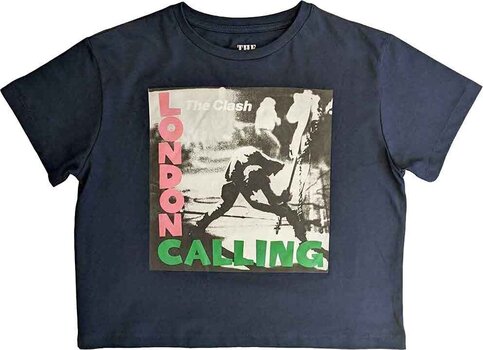 T-särk The Clash London Calling Navy Blue XL Naiste T-särk - 1