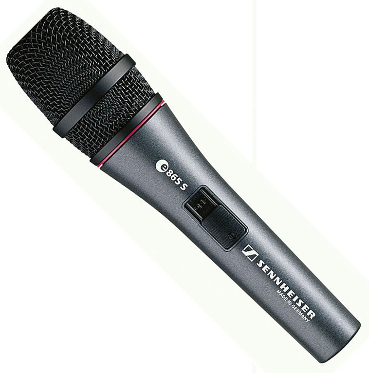 Condensatormicrofoon voor zang Sennheiser E865S Condensatormicrofoon voor zang