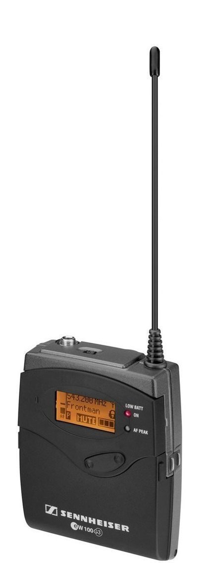Transmitter voor draadloze systemen Sennheiser SK 100 G3 C-X