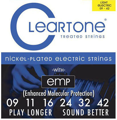 Cuerdas para guitarra eléctrica Cleartone CT9409