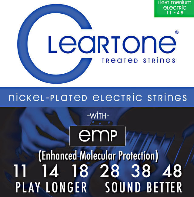 Struny pro elektrickou kytaru Cleartone Light-Medium Electric 11-48