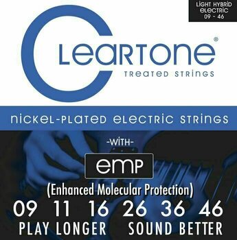 E-guitar strings Cleartone CT9419 - 1