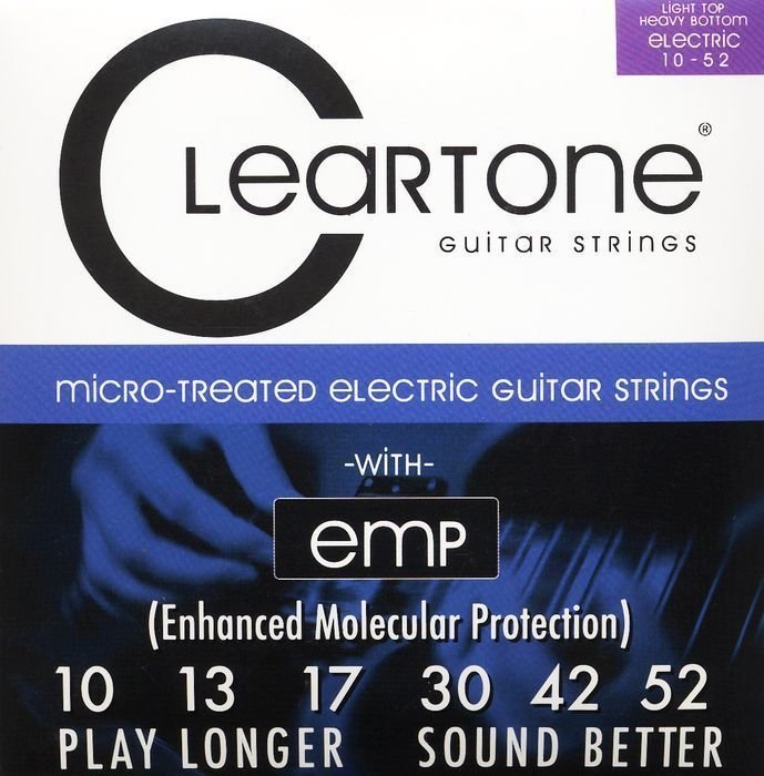 Strune za električno kitaro Cleartone Custom-Light Electric 10-52