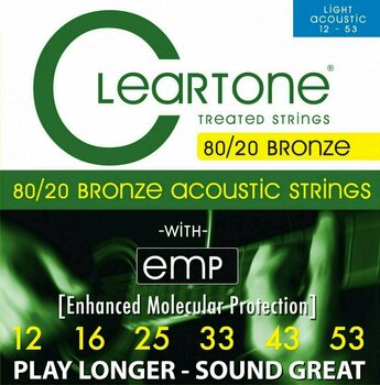 Corzi chitare acustice Cleartone Light Western 12-53 - 1