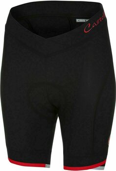 Castelli Women's Vista Cycling Shorts Black/Red Size Small
