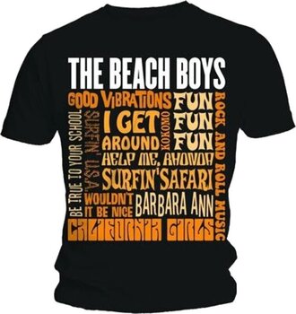 T-Shirt The Beach Boys Best of SS Black L T-Shirt - 1