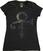 T-shirt Prince Purple Symbol (Embellished) Black XL Feminino T-shirt