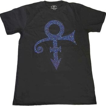 Skjorte Prince Purple Symbol (Embellished) Black XL Skjorte - 1