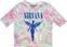 T-Shirt Nirvana Angelic Blue Mono (Mesh) White L Ladies T-Shirt