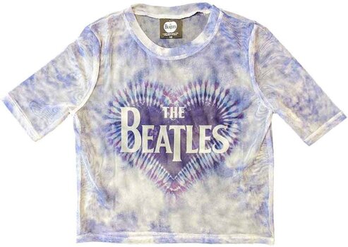 T-shirt The Beatles Heart & Drop T Logo (Mesh) White XL Feminino T-shirt - 1