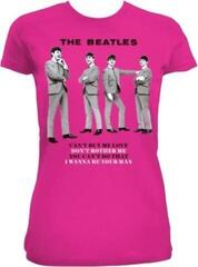 T-Shirt The Beatles You Can't Do That Fuchsia Pink XL Ladies T-Shirt