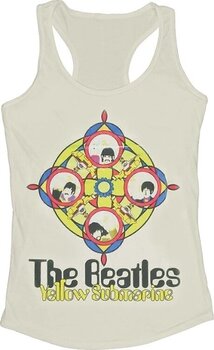 T-Shirt The Beatles Yellow Submarine & Portholes Sand S Damen T-Shirt - 1