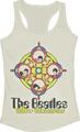 The Beatles Yellow Submarine & Portholes Sand S Femme T-shirt