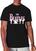 T-Shirt The Beatles Band Silhouettes (Puff Print) Black S T-Shirt