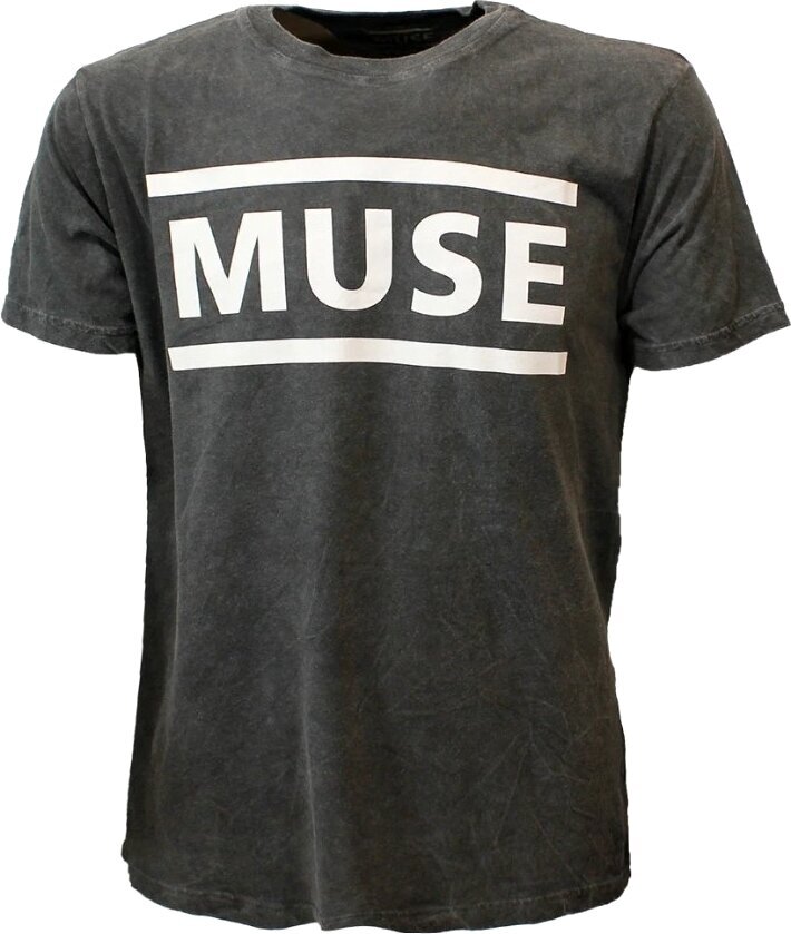 T-särk Muse Logo (Wash Collection) Black S T-särk