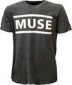 Muse Logo (Wash Collection) Black 2XL T-särk