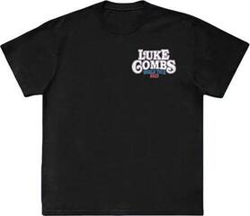 T-shirt Luke Combs Tour '23 Skull (Back Print & Ex-Tour) Black L T-shirt