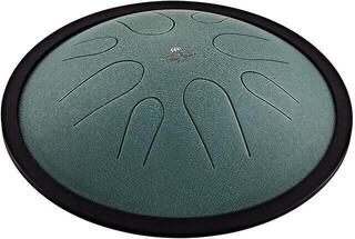 Tongue Drum Meinl Compact Steel 10" B Minor 432Hz Dark Green Tongue Drum