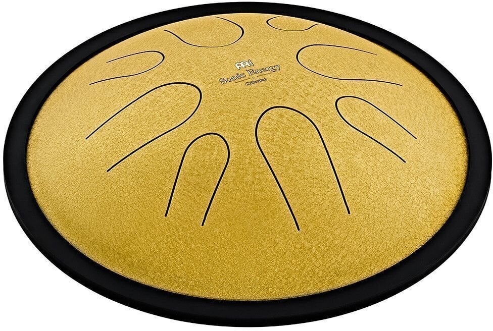 Tongue Drum Meinl Compact Steel 10" D Minor 432Hz Gold Tongue Drum
