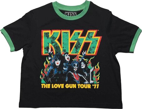 T-shirt Kiss St Paddy's Black M Femme T-shirt - 1