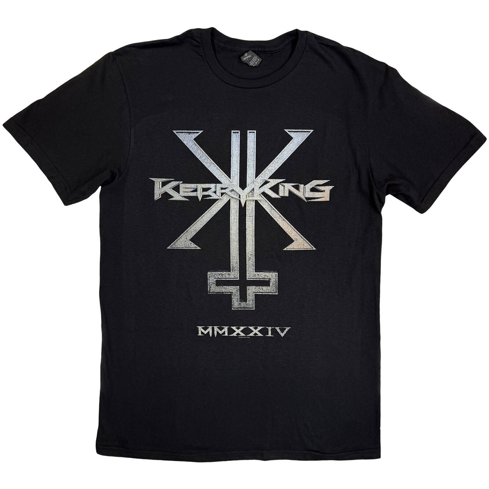 T-Shirt Kerry King Chaos Logo Black L T-Shirt