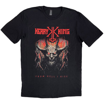 T-Shirt Kerry King From Hell I Rise Cover Black 2XL T-Shirt - 1