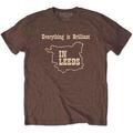 Kaiser Chiefs Everything Is Brilliant (Back Print) Chestnut Brown M Košulja