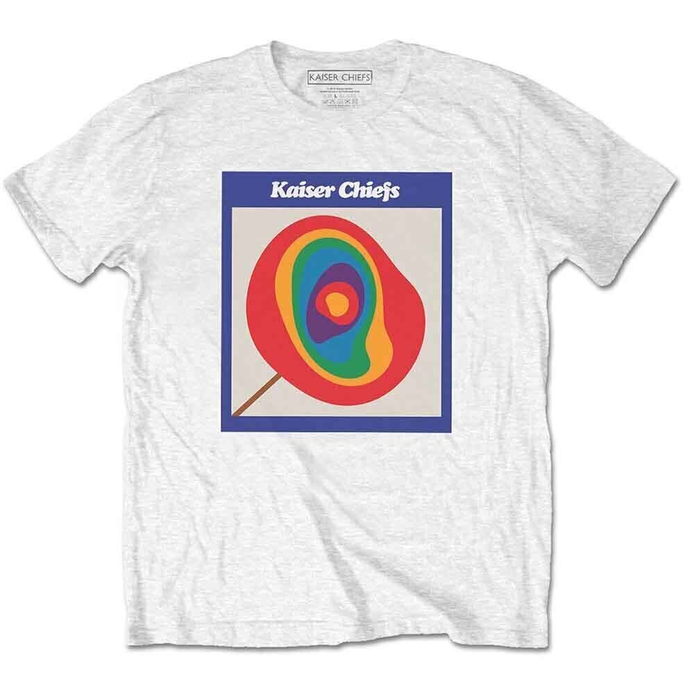 T-Shirt Kaiser Chiefs Lollipop White L T-Shirt