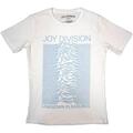 Joy Division Unknown Pleasures FP White S Damskie Koszulka