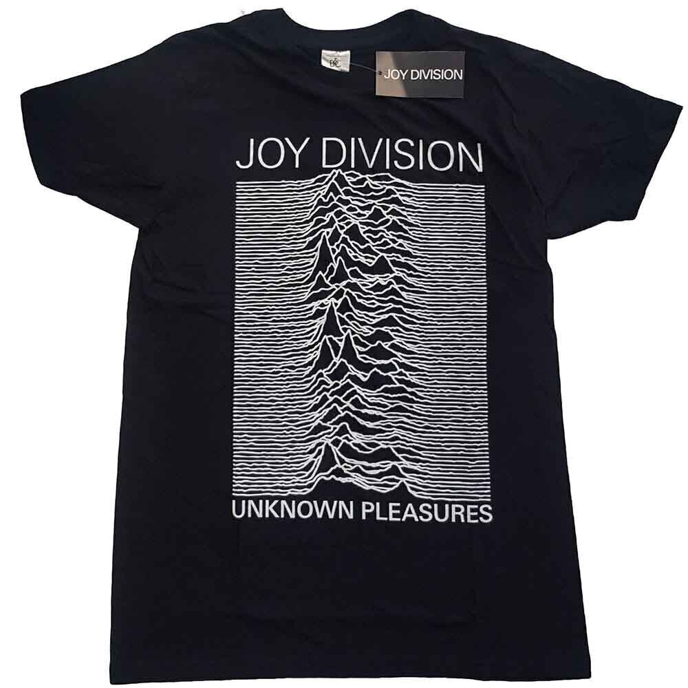 Риза Joy Division Unknown Pleasures White On Black Black XS Риза