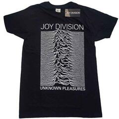 T-Shirt Joy Division Unknown Pleasures White On Black Black L T-Shirt