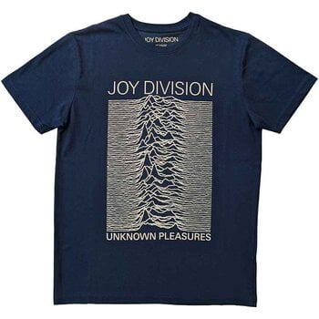 Marškinėliai Joy Division Unknown Pleasures FP Denim Blue S Marškinėliai - 1