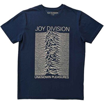 T-shirt Joy Division Unknown Pleasures FP Denim Blue 2XL T-shirt - 1