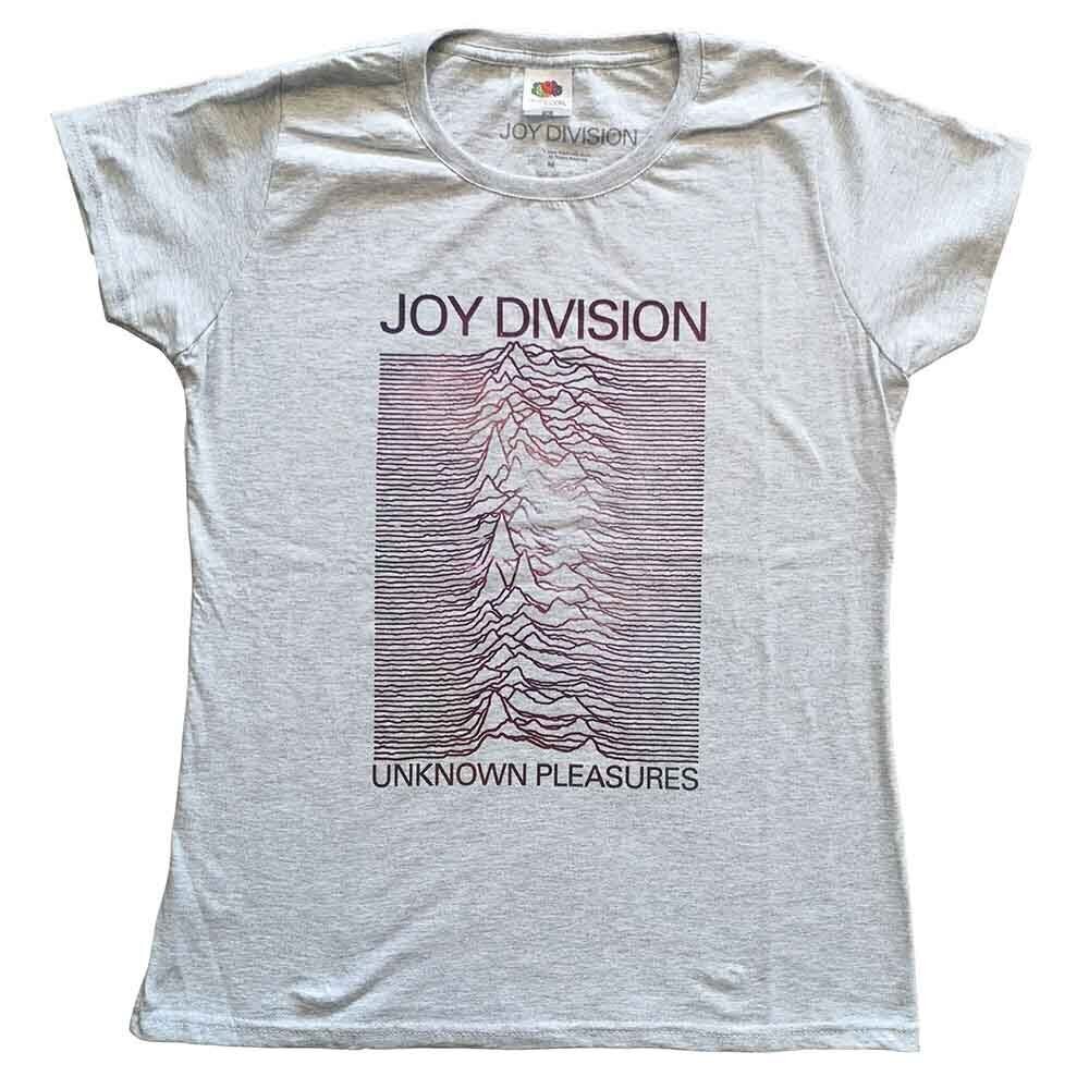 Marškinėliai Joy Division Space Lady Heather Grey XS Moteriški Marškinėliai
